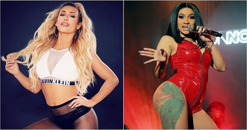 Carmella and Cardi B