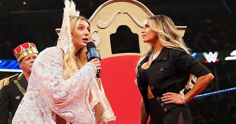 Charlotte and Trish Stratus