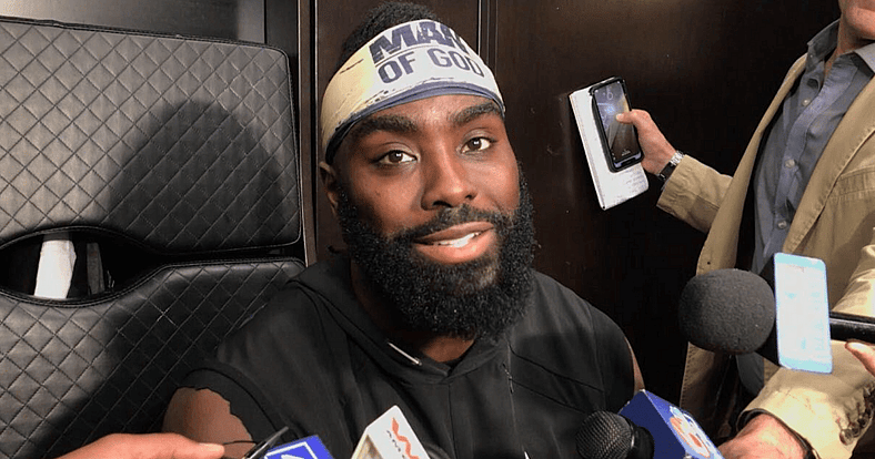 Saints linebacker Demario Davis wins appeal against NFL's $7000 fine for MAN OF GOD headband