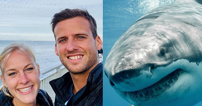 Ben Kelly Surfer great white shark attack off California beach