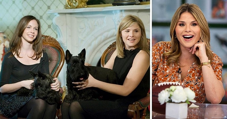 haunted white house ghost Jenna Bush Hager sister Barbara Bush kelly clarkson