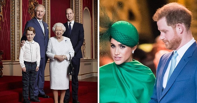 Prince William Harry Phillip royal line of succession photo Megxit Royal biographer