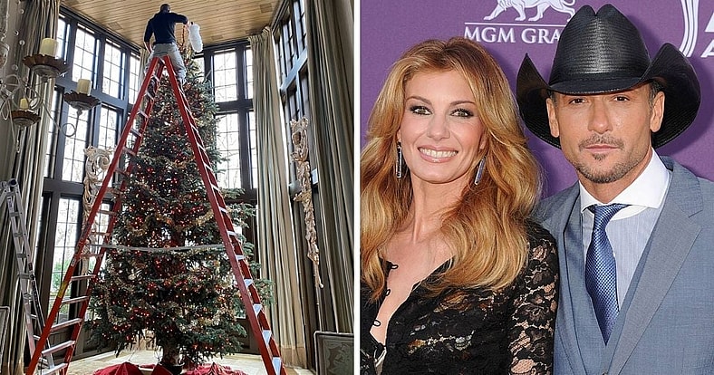 Tim McGraw Faith Hill Christmas Tree