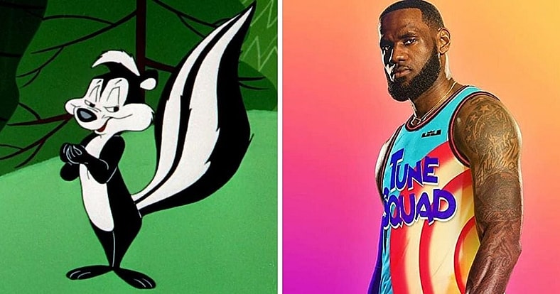 Pepe Le Pew LeBron James