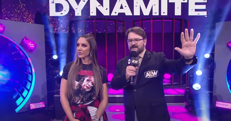 Britt Baker insults hardcore wrestler Mick Foley and calls out Tony Khan