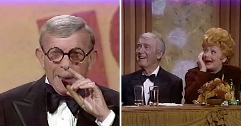 George Burns Jimmy Stewart Dean Martin Celebrity Roasts