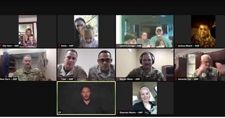 Chris Pratt service members