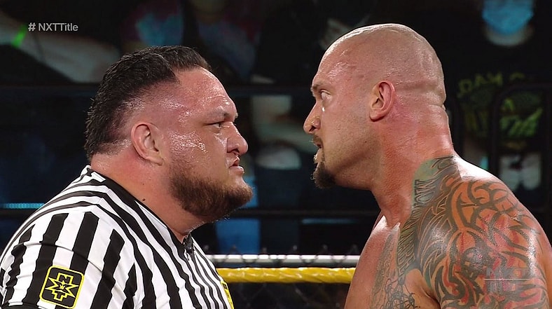 samoa joe in-ring return karrion kross