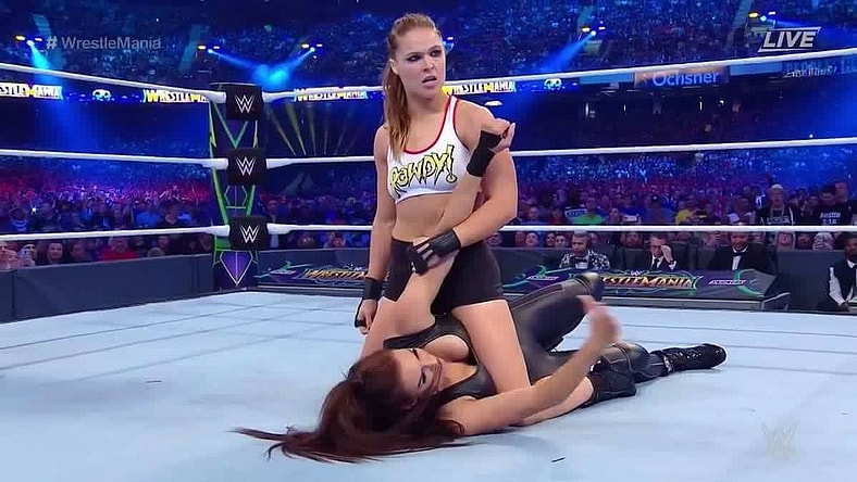Ronda Rousey WrestleMania Match