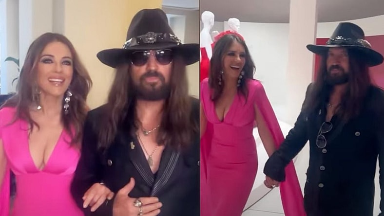 Billy Ray Cyrus Elizabeth Hurley