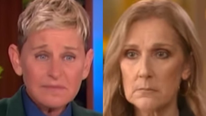 Ellen DeGeneres Celine Dion