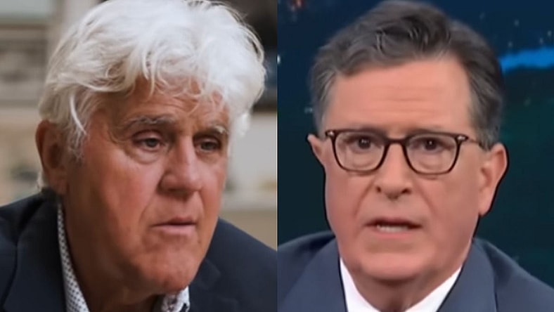 Jay Leno Stephen Colbert