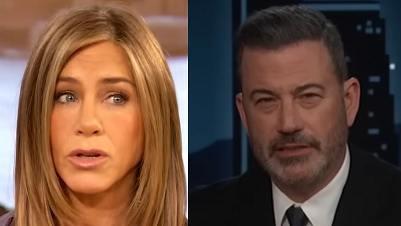 Jennifer Aniston Jimmy Kimmel
