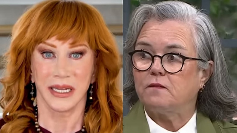 Kathy Griffin Rosie O'Donnell