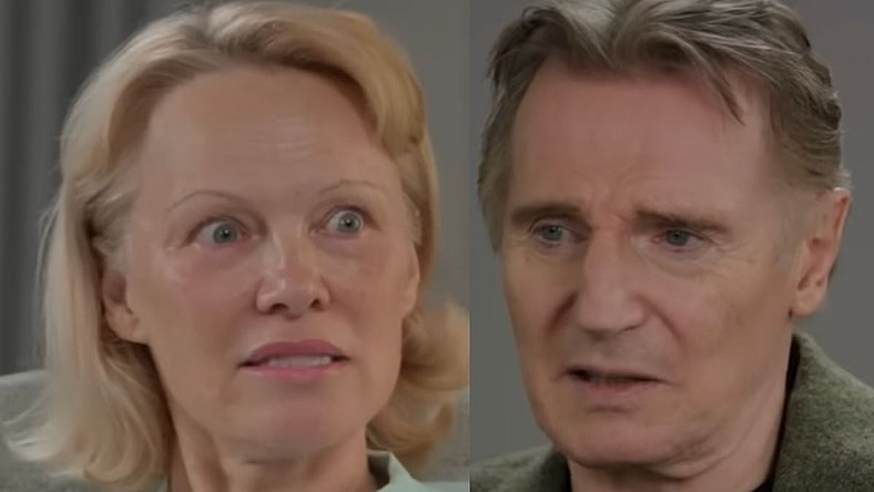 Pamela Anderson Liam Neeson