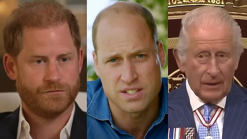 Prince Harry William King Charles