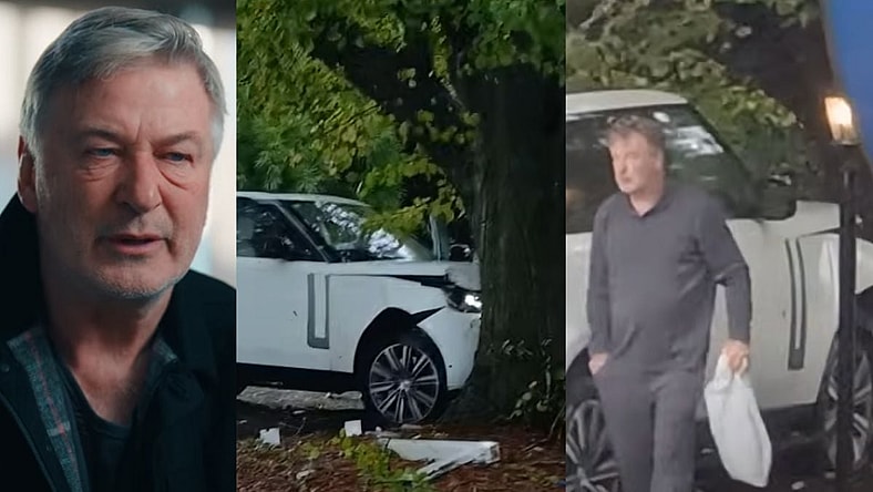 Alec Baldwin Crashes Car Into Tree With His Brother Stephen