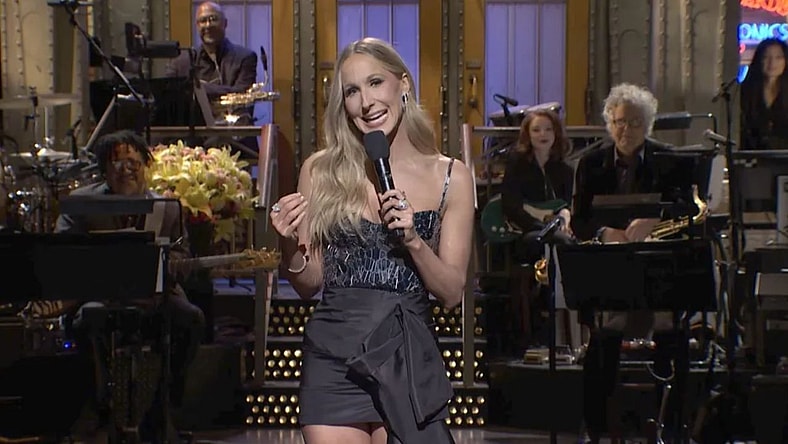 Nikki Glaser Shocks with Controversial Jokes SNL Peacock