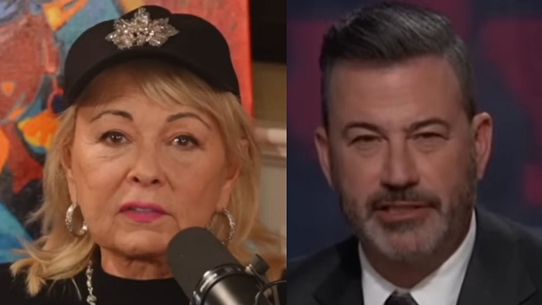 Roseanne Barr Jimmy Kimmel