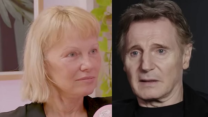 Pamela Anderson Liam Neeson
