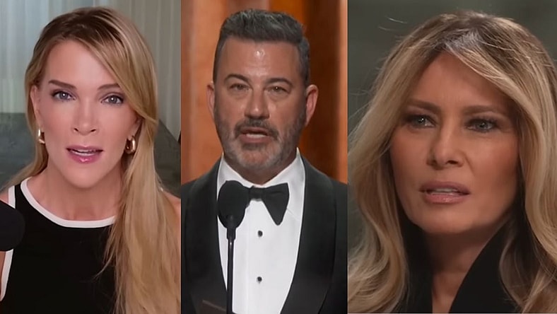Megyn Kelly Jimmy Kimmel Melania Trump