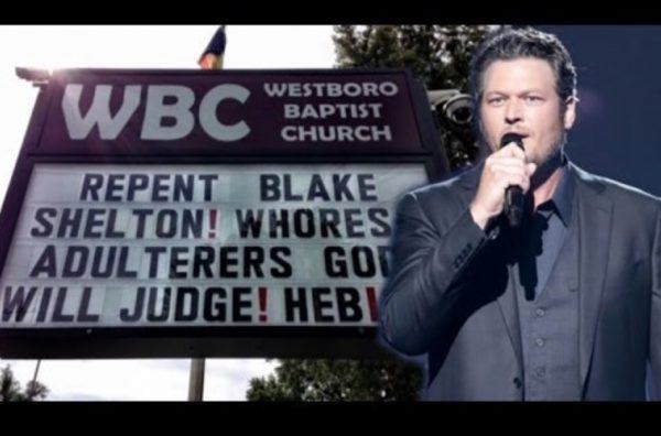 Blake Shelton Westboro Baptist Church