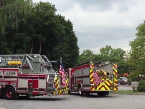 Fire Truck Flags