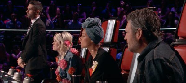 The Voice, Miley Cyrus, Adam Levin, Alicia Keyes, Billy Gilman, Blake Shelton,