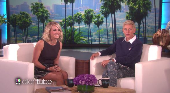 Carrie Underwood on Ellen