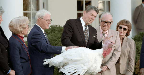 Ronald Reagan Thanksgiving day address