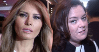 Melania Trump Rosie O'Donnell