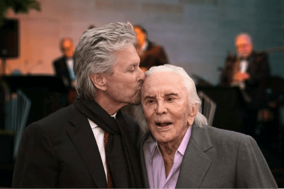 Kirk Douglas Michael Douglas