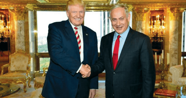 Donald Trump Bibi Netanyahu