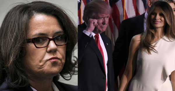 Rosie O'Donnell Donald Melania Trump