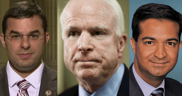 Justin Amash John McCain, Carlos Curbelo