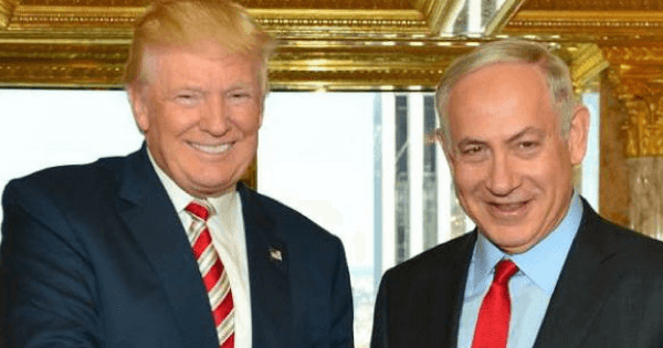 Donald Trump and Benjamin Netanyahu