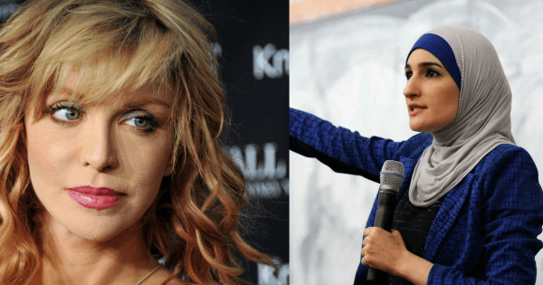 Courtney Love Linda Sarsour