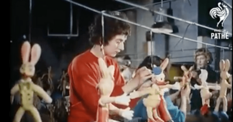 rubber doll factory