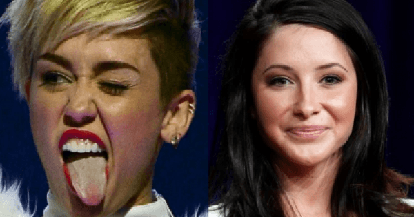 Miley Cyrus and Bristol Palin
