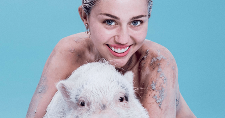 Miley Cyrus vegan
