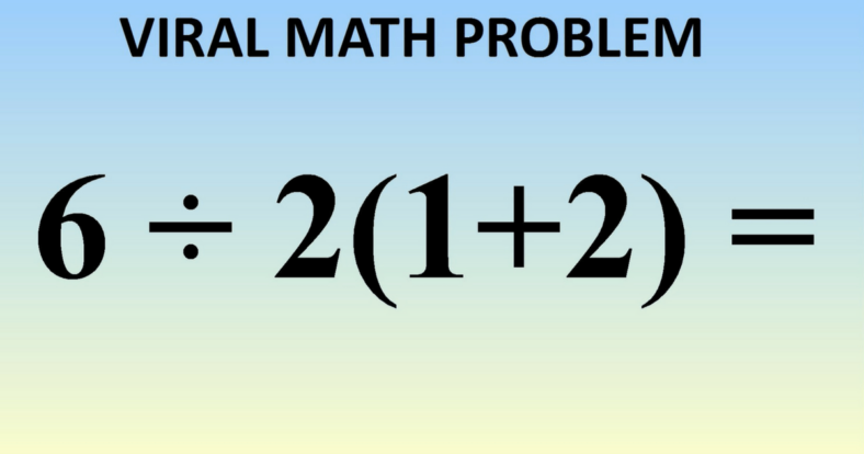 viral math problem