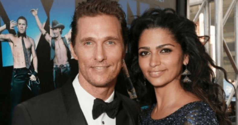 matthew mcconaughey marriage wife children Camila Alves