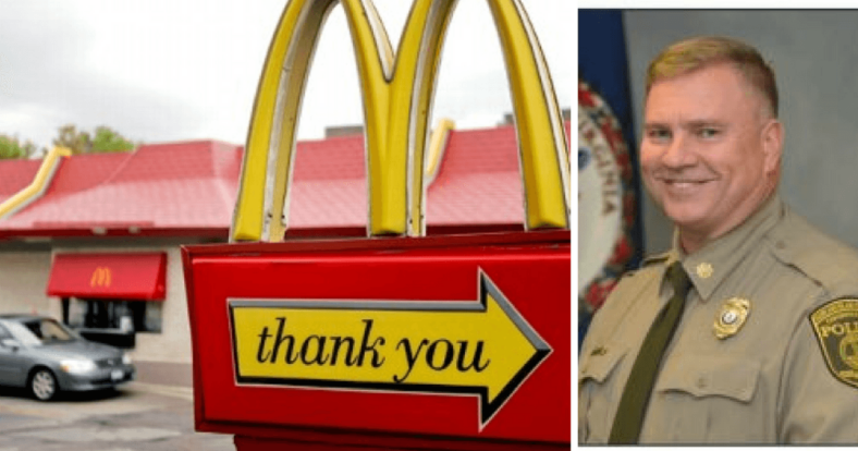 police officer McDonald's