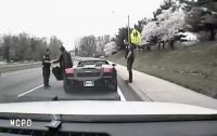 Batman pulled over