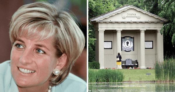 Princess Diana grave