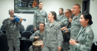 deployed airmen cover adele