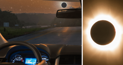 solar eclipse driving