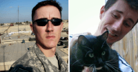 cat saves veteran's life