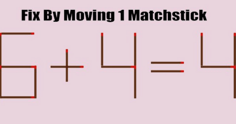 matchstick math problem