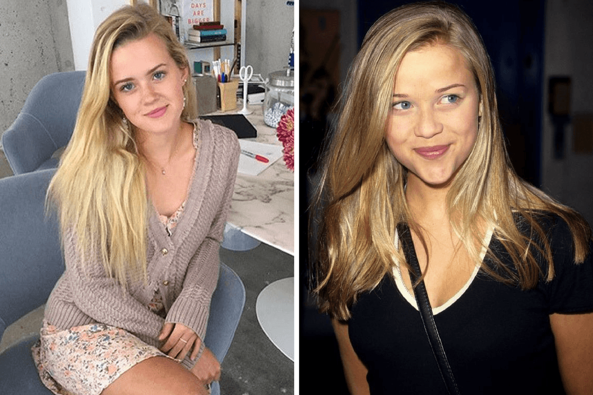 celebrity children lookalikes Reese Witherspoon